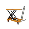 150kg pallet lift table mobile scissor lift platform